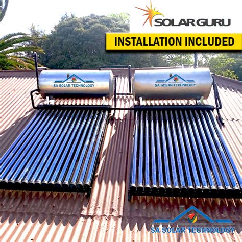 High Pressure Sa Solar Technology Solar Geyser Solar Guru