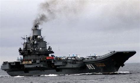 The U S Navy Feared Russia S Only Aircraft Carrier Could Sink If She