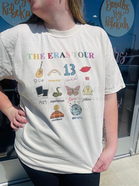 Doodles By Rebekah The Eras Tour Tee