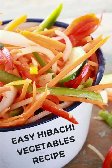 Japanese Hibachi Vegetable Recipe | Delicious & healthy