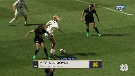 Top Moments Notre Dame Womens Soccer Vs Michigan Youtube