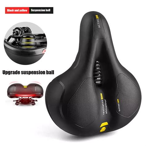 Bike Saddle Seat Bicycle Shock Absorbing Saddle For Mtb Bike Hollow