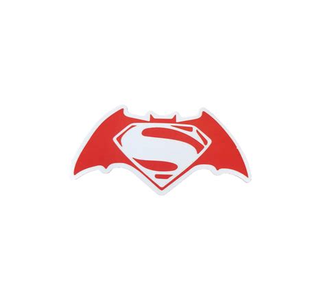 Superman and Batman Emblem, Bat With Superman Logo