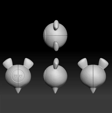 Pokemon Pecharunt 3d Model 3d Printable Cgtrader