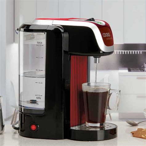 Hot Water Dispenser Black Red Cooks Professional