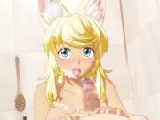 Sweet Furry Girl Welcomes You Home With A Blowjob Ready To Fuck Wolf