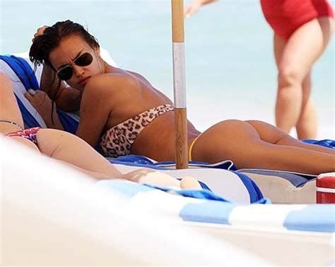 Irina Shayk Exposing Sexy Body And Hot Ass In Thong On Beach Porn Pictures XXX Photos Sex