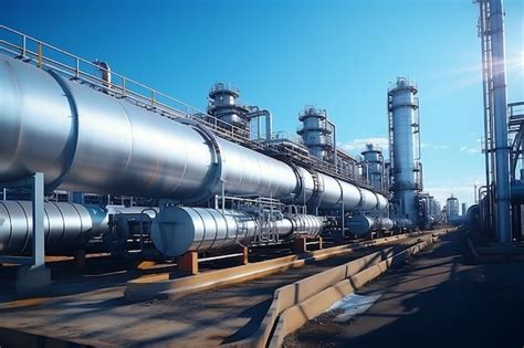 Premium Ai Image Petrochemical Gas Transportation In The Industry