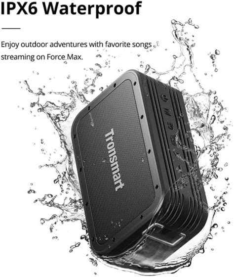 Tronsmart Force Max 80W Portable Outdoor Speaker, 2.2 Channel System ...