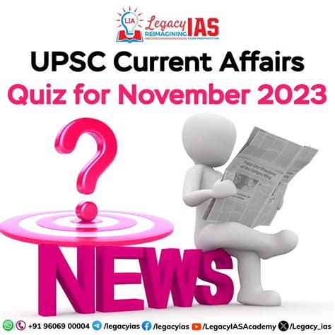 Current Affairs Quiz November Legacy Ias Academy