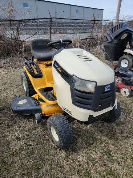 Cub Cadet Ltx 1040 42 Cut Zero Turn Runs Baer Auctioneers Realty Llc