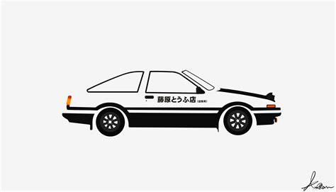 Ae86 Initial D Wallpapers Wallpaper Cave