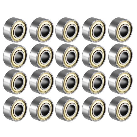 Uxcell Zz Ball Bearing Mm X Mm X Mm Double Shielded Z Deep