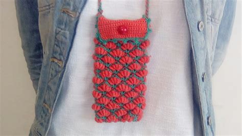 Tuto Crochet Tui Pour T L Phone Portable Part Youtube