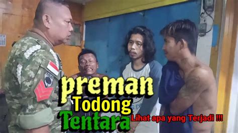 Preman Todong Tentara TNI AD YouTube