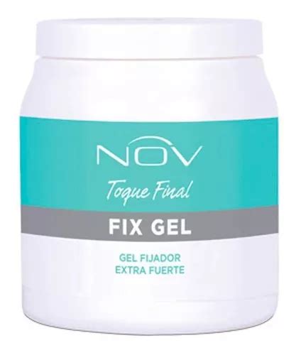 Gel Fijador Extra Fuerte Nov Fix Gel Peluqueria X 980 Grs MercadoLibre