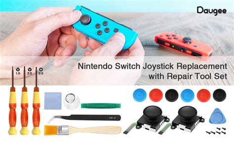 Amazon Joycon Joystick Replacement Repair Kit Pack Switch D