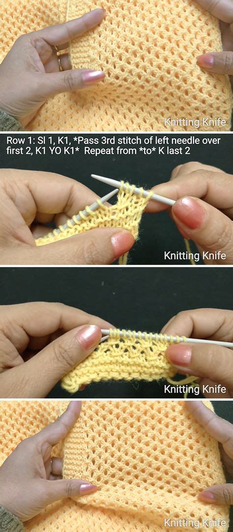 Knitting Stitches Patterns Artofit