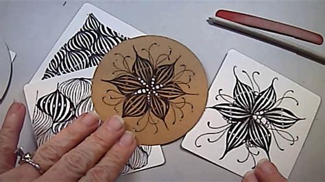 Olb Tangle Pattern Lesson Youtube