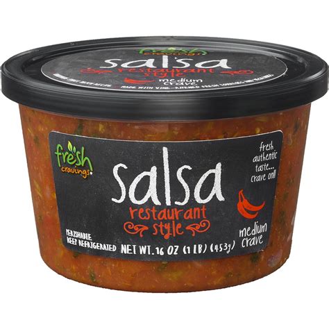 Fresh Cravings Medium Restaurant Style Crave Salsa, 16 oz - Walmart.com