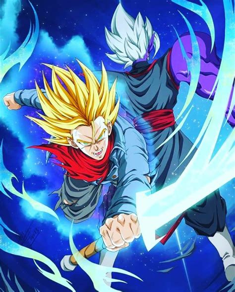 Trunks Kills Zamasu Dragon Ball Z Dragon Ball Super Art Dragon Ball