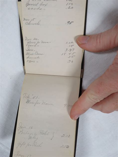 financial journal  vintage item etsy