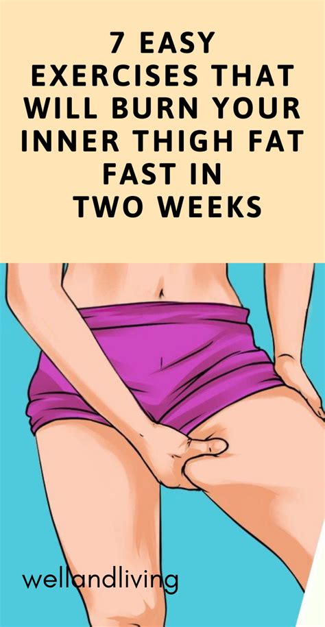 7 Easy Exercises That Will Burn Your Inner Thigh Fat Fast In Two Weeks Saayla