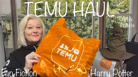 Temu Haul Fan Fiction Harry Potter More Youtube