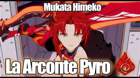 Arconte Pyro Himeko Genshin Impact Youtube