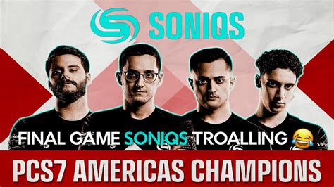 PUBG PCS7 AMERICAS GRAND FINALS SONIQS CHAMPION YouTube