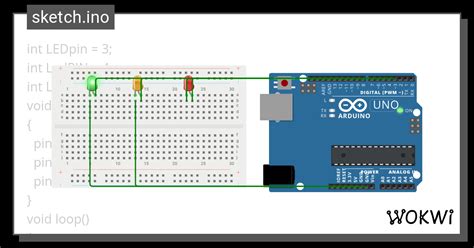 Traffic Lights Wokwi Esp Stm Arduino Simulator