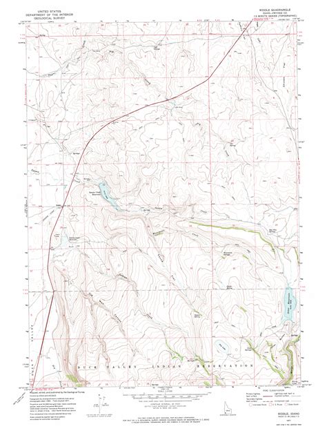 Riddle Id Topographic Map Topoquest