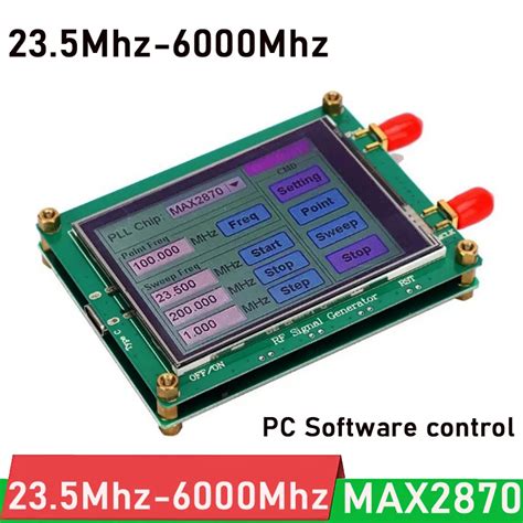 Mhz Mhz Max Rf Signal Source Signal Generator Vco Frequency