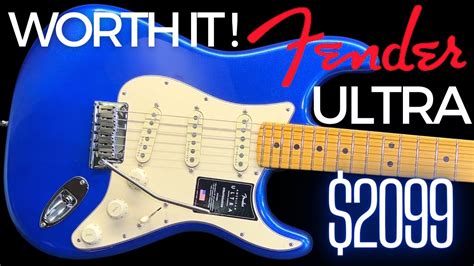 Fender Ultra Best American Strat Youtube