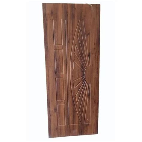 Interior Brown Lamination Teak Wood Membrane Door For Home At Rs