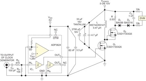 Защита MOSFET в мощных импульсных схемах ADP3624