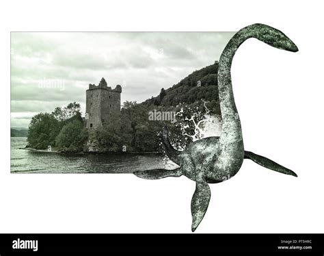 Urquhart castle loch ness Cut Out Stock Images & Pictures - Alamy