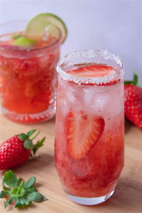 Strawberry Caipirinha Must Try Strawberry Cocktail Recipe I Heart