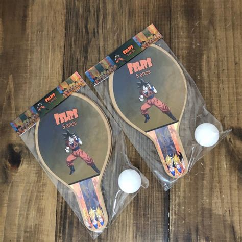 Kit Raquetes De Ping Pong Dragon Ball Elo7 Produtos Especiais