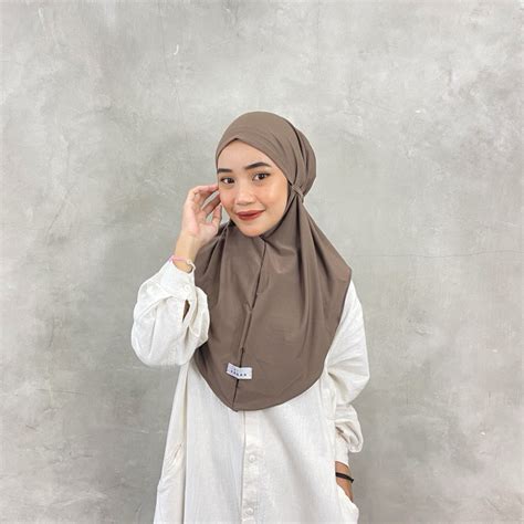 Jual Kenan Hijab Bergo Dzavina Hijab Bergo Hamidah Instan Non Pet