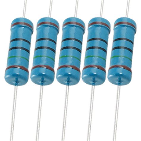 Uxcell 100 X 3W 1 150 Ohm Axial Lead Metal Film Resistors Single