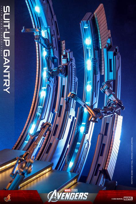 Hot Toys ACS The Avengers Suit Up Gantry Hot Toys Complete Checklist