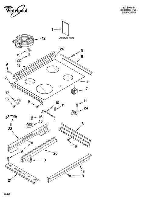 Whirlpool Stove Parts Diagram