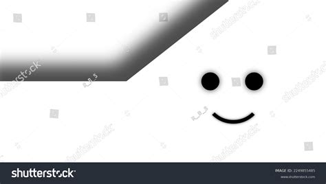 Black White Wallpaper Smiley Face Stock Illustration 2249855485 ...