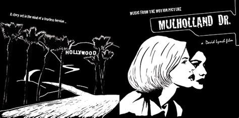 Mulholland Drive soundtrack CD revisited on Behance