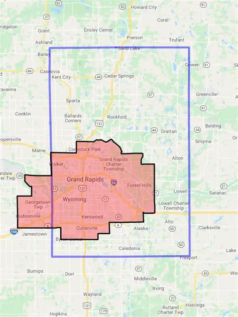 Usda Home Loan Eligible Regions Of Kent County Michigan