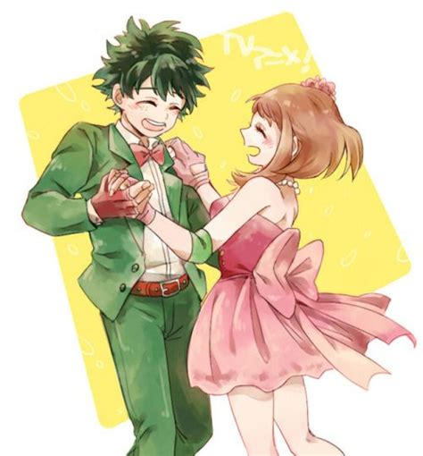 Izuku X Ochako Tumblr Boku No Hero Academia Eroe Coppie