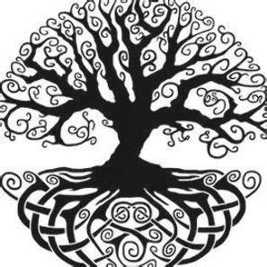 4 Celtic Knot Tree Of Life Black Enamel Decal 5 95 Marquesan