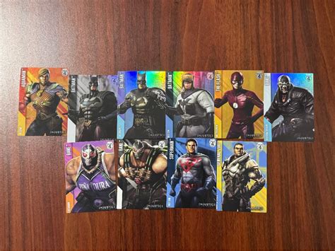 Injustice Gold Cards Series 4 Hobbies Toys Toys Games On Carousell