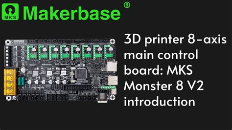 D Printer Axis Main Control Board Introduction Mks Monster V